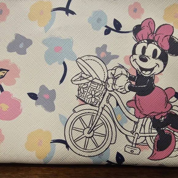 Floral Disney Minnie Mouse Wristlet - Picture 8 of 11